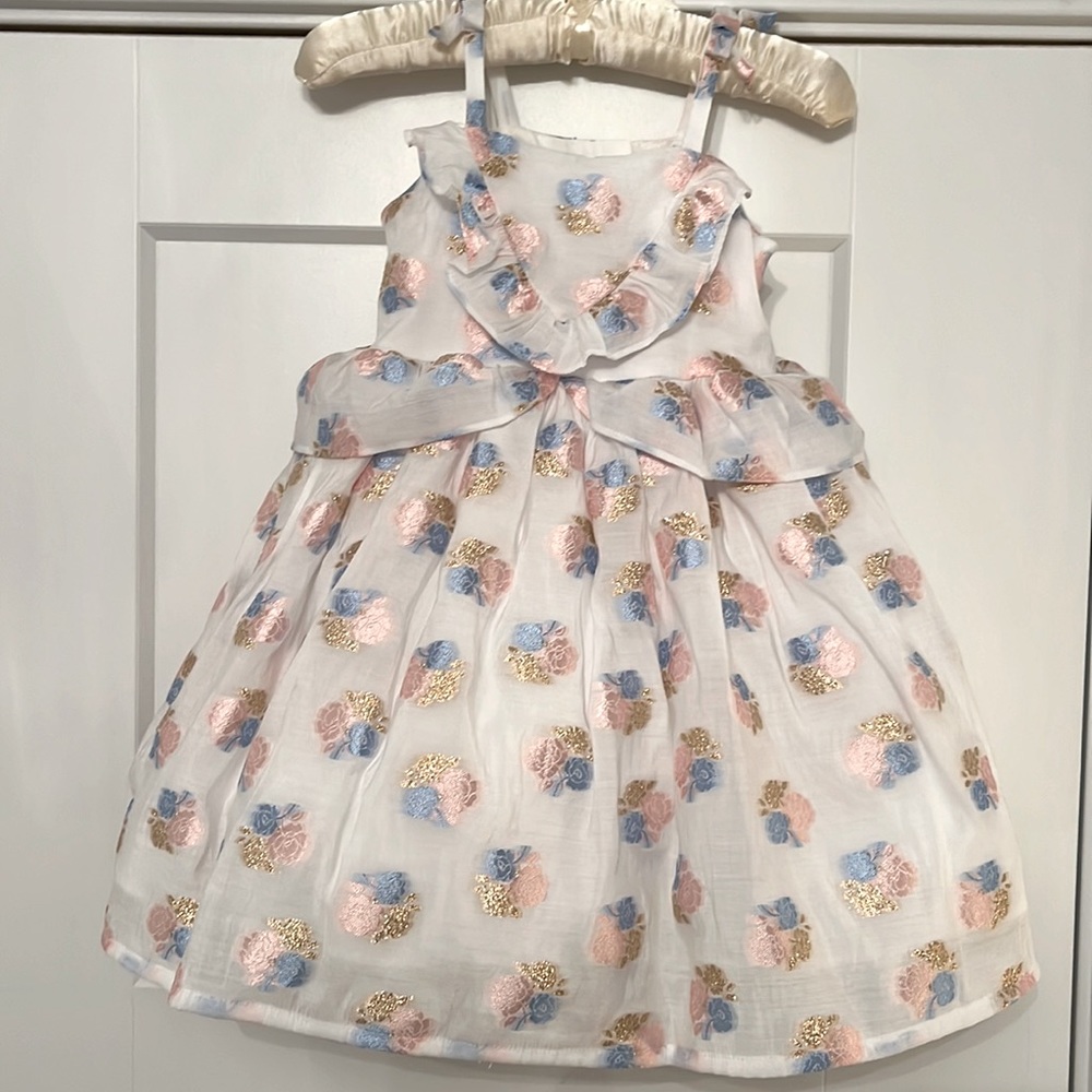 Janie and Jack. Special Occasion dress 18-24 months.